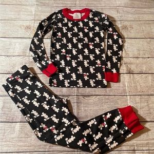 Hanna Andersson Long John Disney Collection Mickey Mouse Pajamas Size 110/5